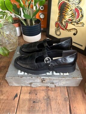 Dolce Vita Black Slip-On Loafer with Cream Insole